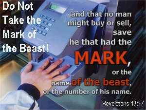 No matter what, do not take the mark of the beast. Click on photo to learn more.