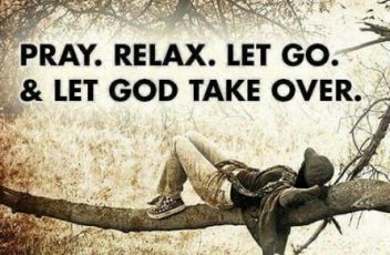 relax in god meditation