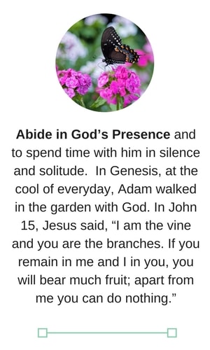 a date with god abide in christ